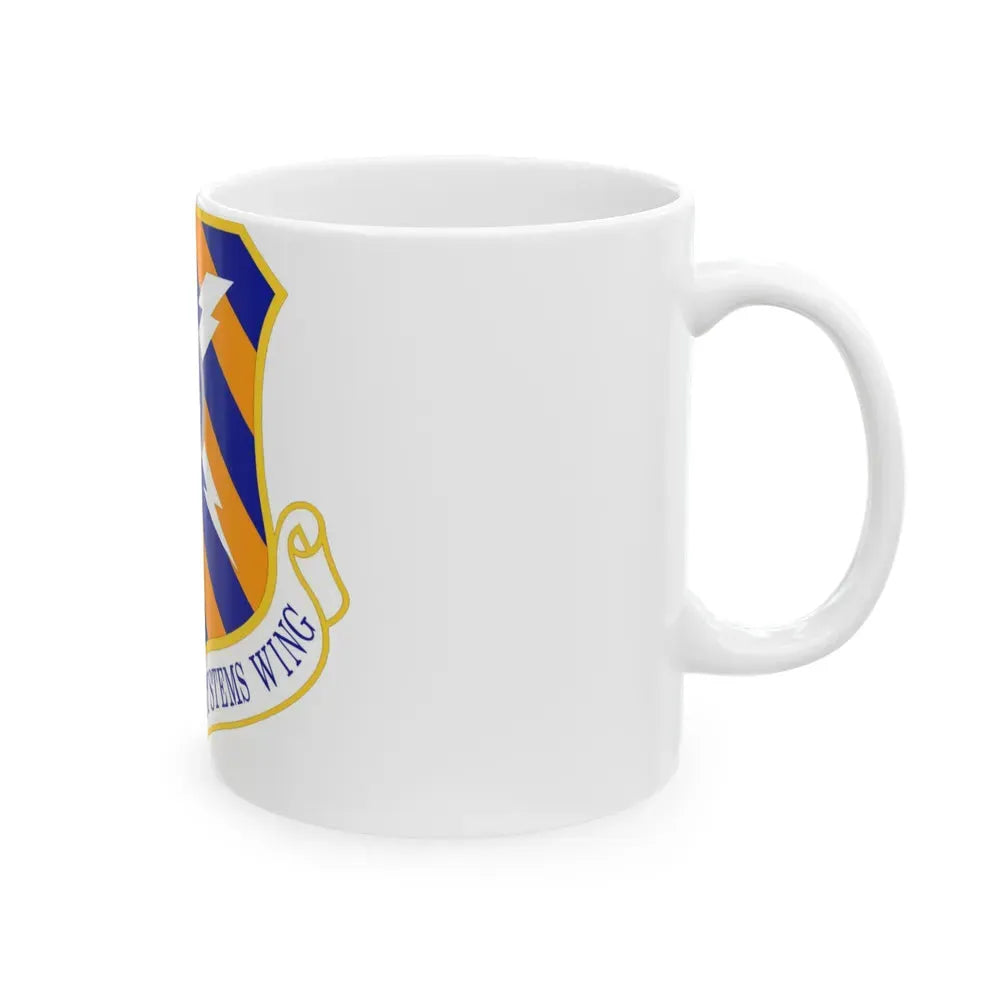 350th Electronic Systems Wing (U.S. Air Force) White Coffee Mug - Go Mug Yourself