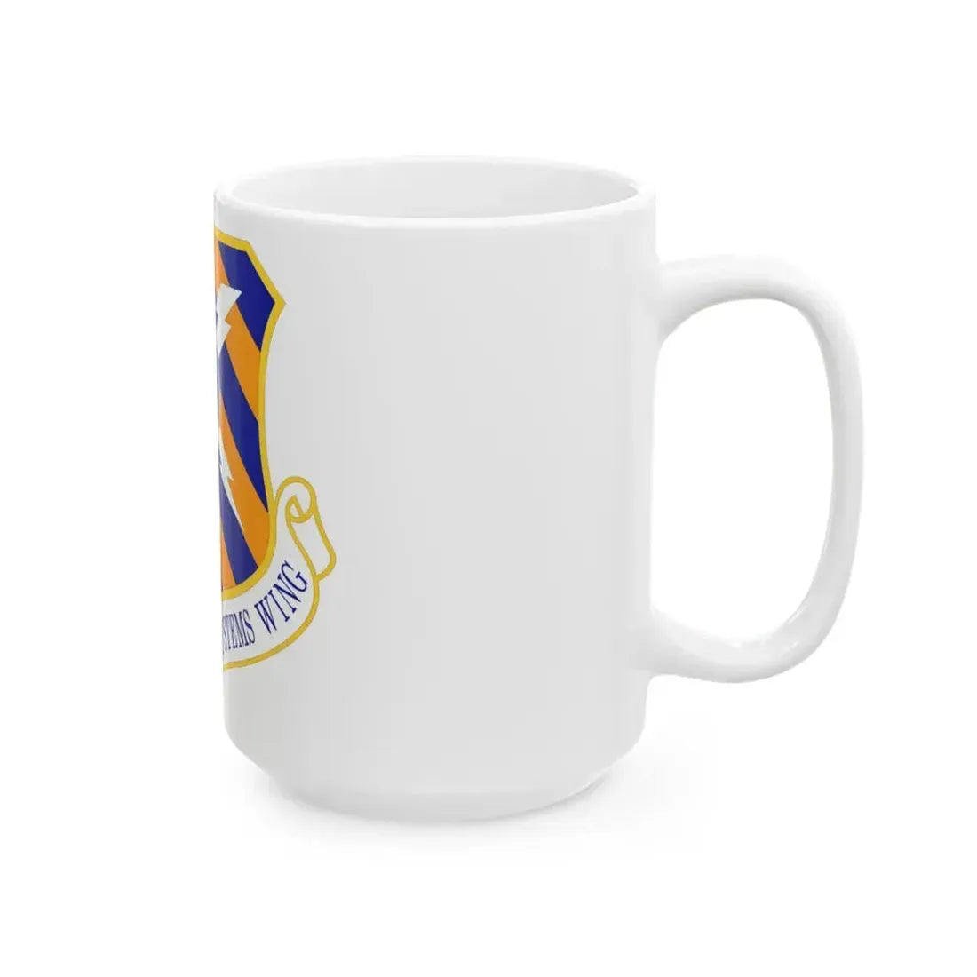 350th Electronic Systems Wing (U.S. Air Force) White Coffee Mug - Go Mug Yourself