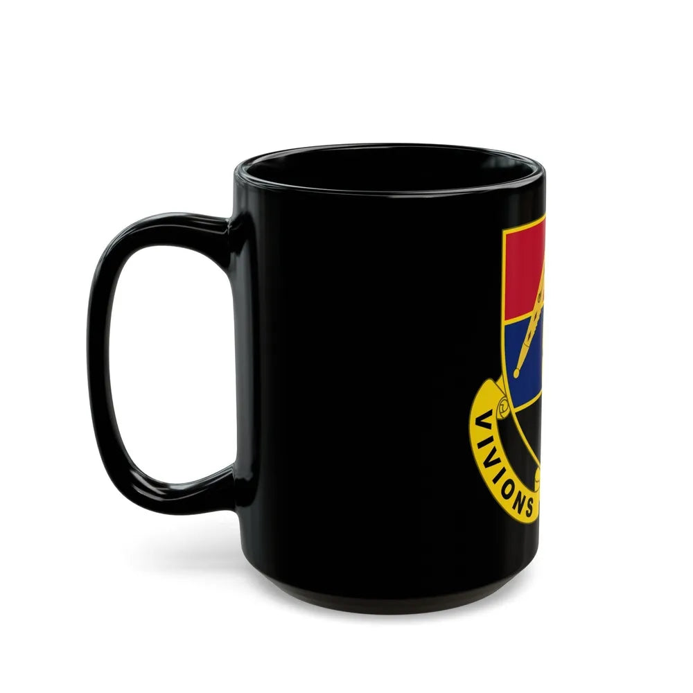 351 Armored Field Artillery Battalion (U.S. Army) Black Coffee Mug-Go Mug Yourself