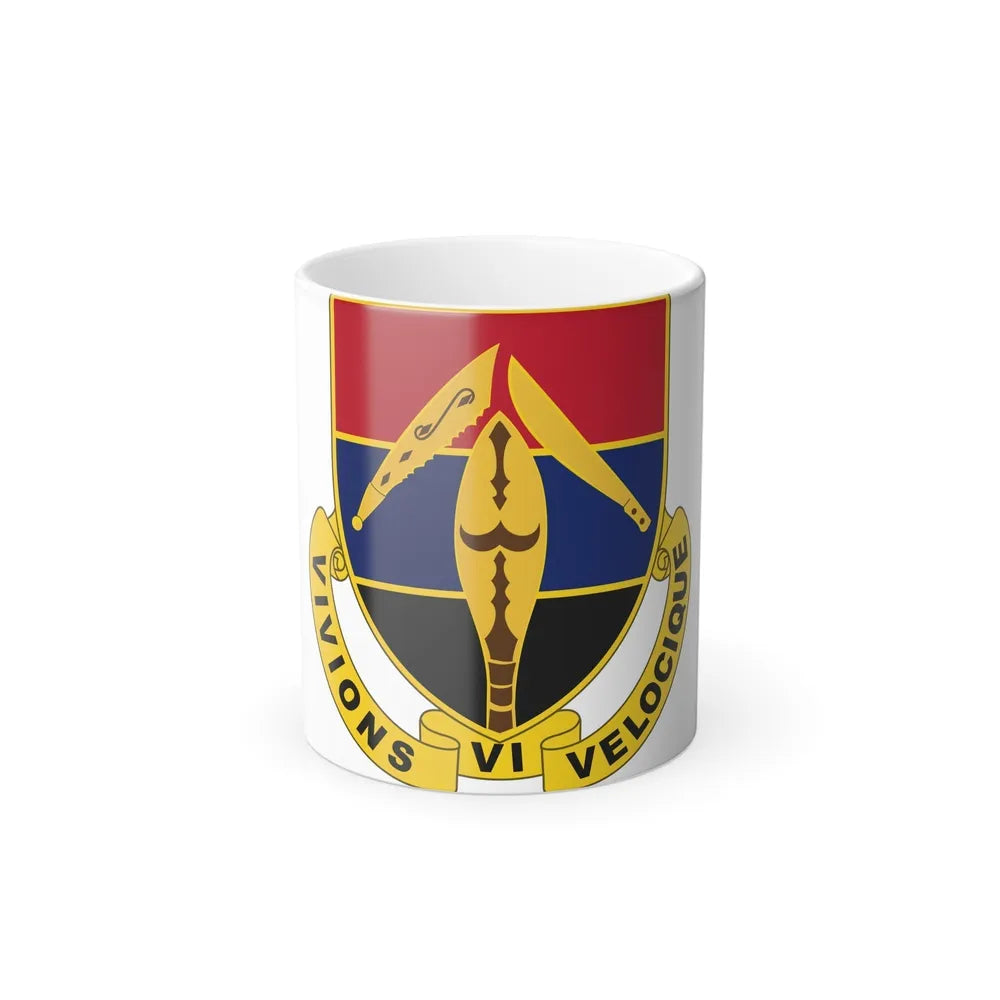 351 Armored Field Artillery Battalion (U.S. Army) Color Changing Coffee Mug-11oz-Go Mug Yourself