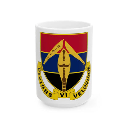 351 Armored Field Artillery Battalion (U.S. Army) White Coffee Mug-15oz-Go Mug Yourself