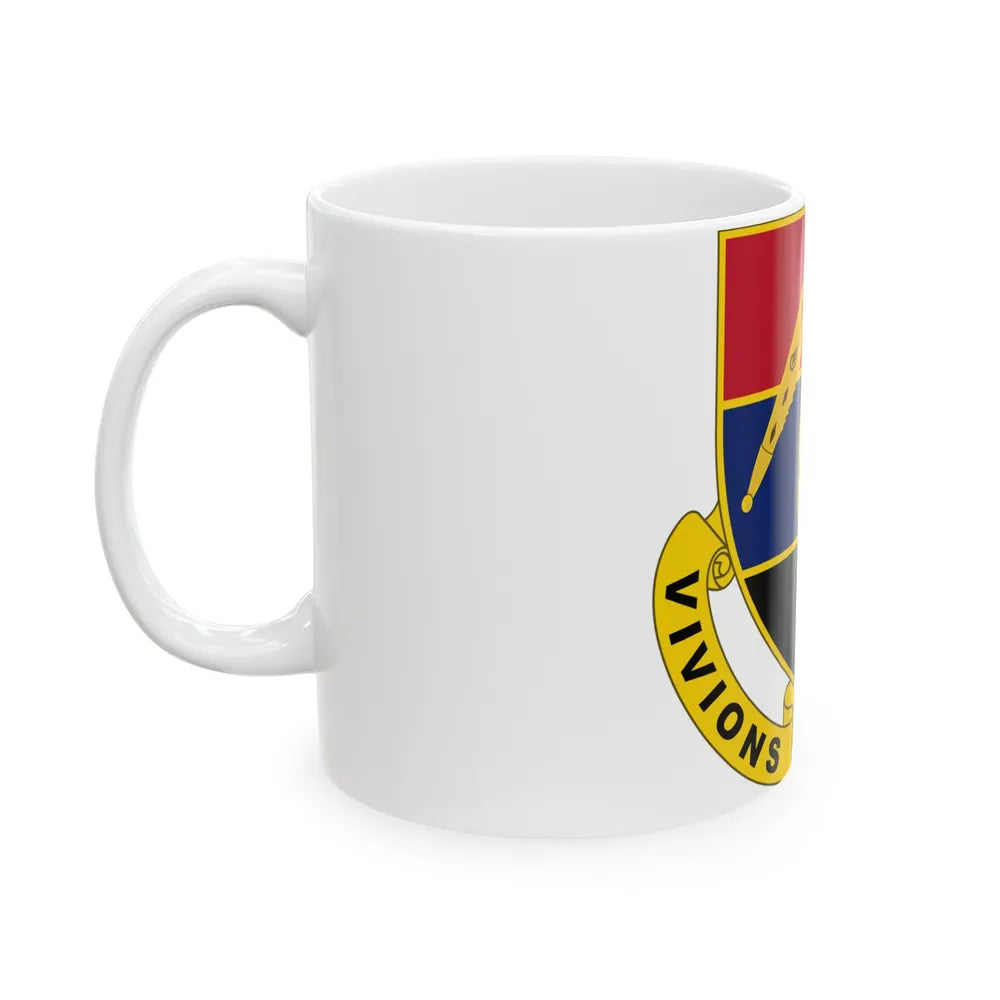 351 Armored Field Artillery Battalion (U.S. Army) White Coffee Mug-Go Mug Yourself