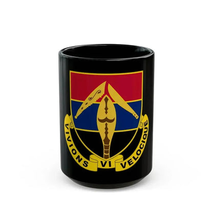 351 Armored Field Artillery Battalion (U.S. Army) Black Coffee Mug 15oz - Go Mug Yourself
