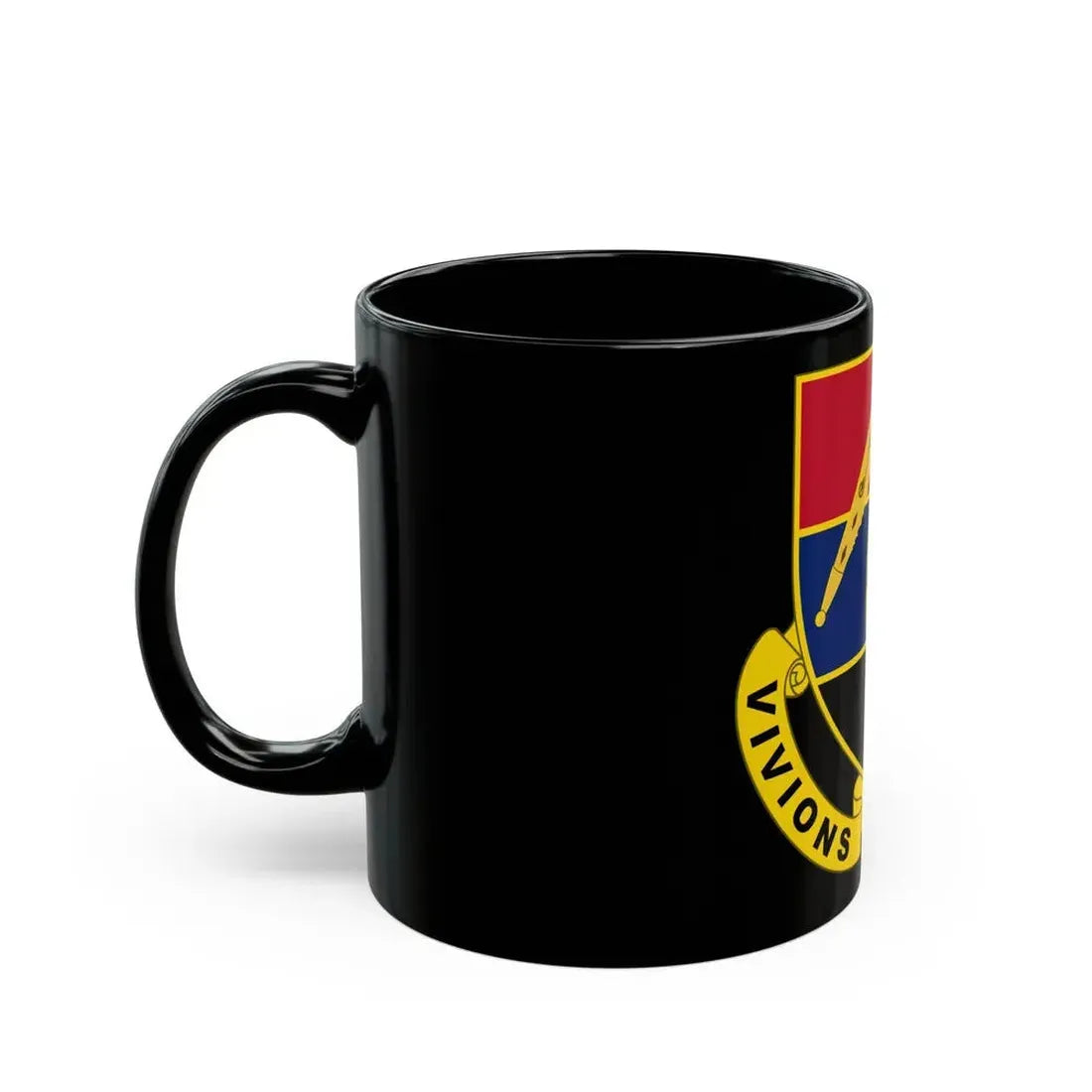 351 Armored Field Artillery Battalion (U.S. Army) Black Coffee Mug - Go Mug Yourself