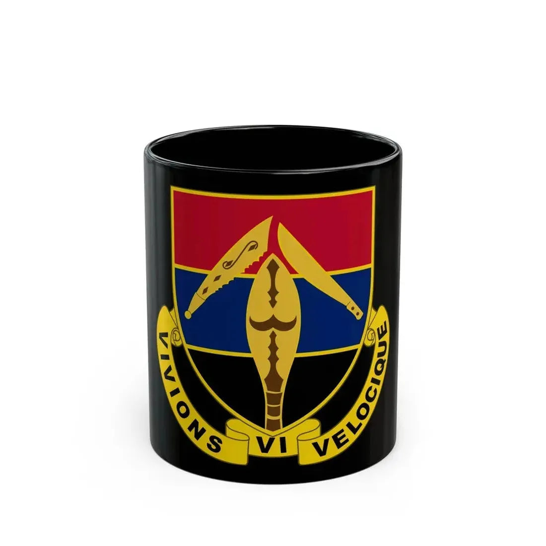 351 Armored Field Artillery Battalion (U.S. Army) Black Coffee Mug - Go Mug Yourself