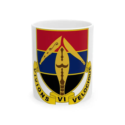 351 Armored Field Artillery Battalion (U.S. Army) White Coffee Mug 11oz - Go Mug Yourself