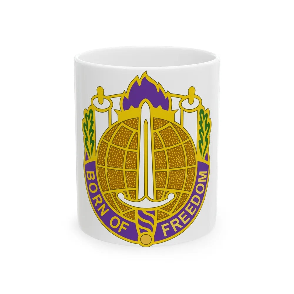 351 Civil Affairs Command 2 (U.S. Army) White Coffee Mug-11oz-Go Mug Yourself