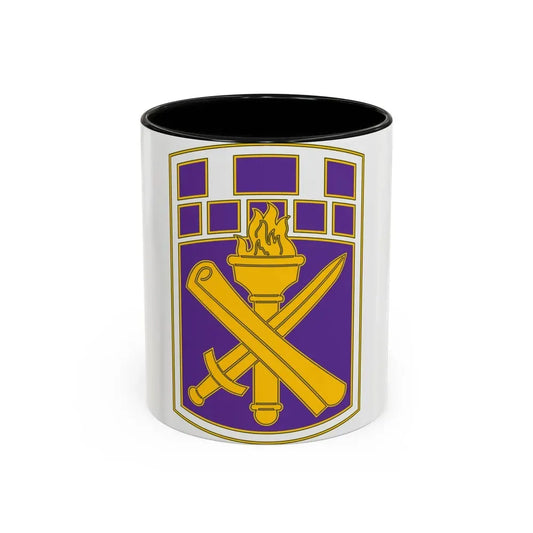 351 Civil Affairs Command 3 (U.S. Army) Accent Coffee Mug 11oz Black - Go Mug Yourself