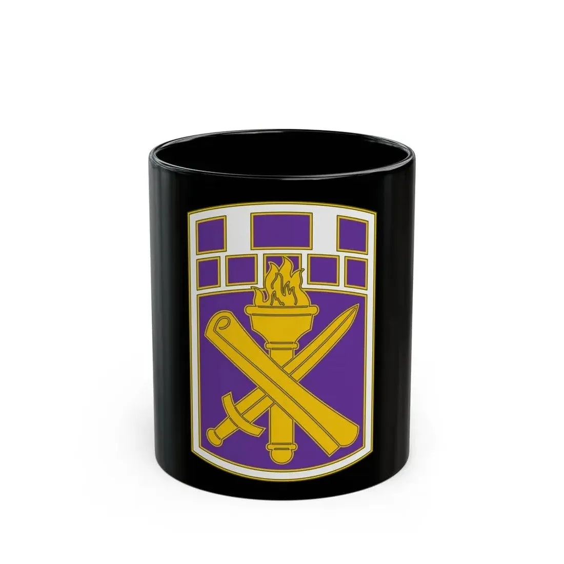 351 Civil Affairs Command 3 (U.S. Army) Black Coffee Mug 11oz - Go Mug Yourself