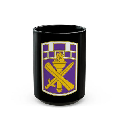 351 Civil Affairs Command 3 (U.S. Army) Black Coffee Mug 15oz - Go Mug Yourself