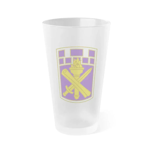 351 Civil Affairs Command 3 (U.S. Army) Frosted Pint Glass 16oz Default Title - Go Mug Yourself