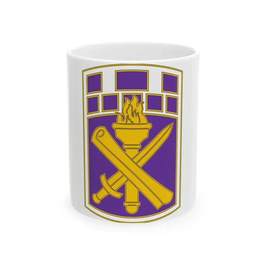 351 Civil Affairs Command 3 (U.S. Army) White Coffee Mug 11oz - Go Mug Yourself