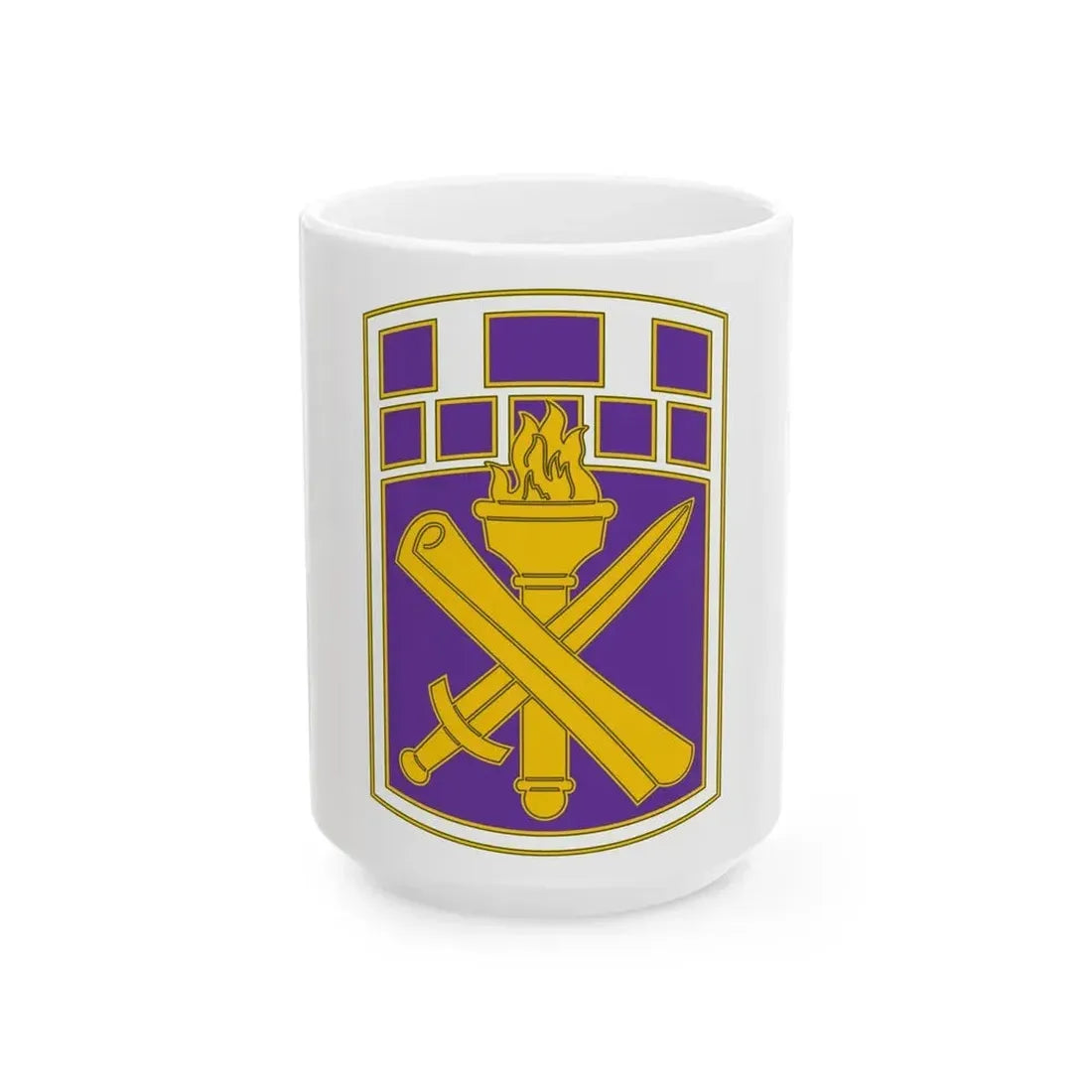 351 Civil Affairs Command 3 (U.S. Army) White Coffee Mug 15oz - Go Mug Yourself
