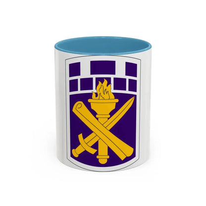 351 Civil Affairs Command (U.S. Army) Accent Coffee Mug 11oz Light Blue - Go Mug Yourself