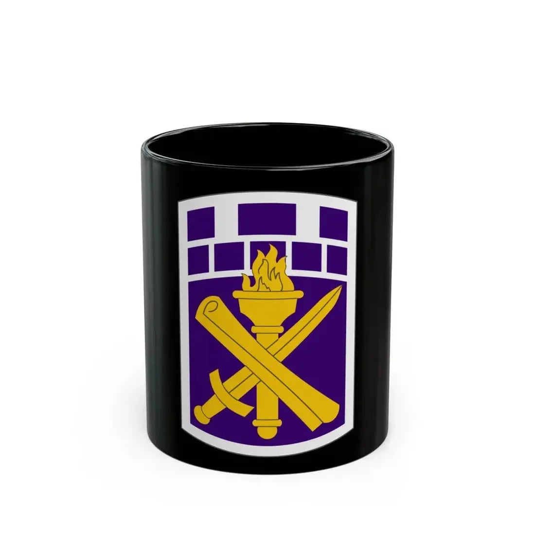 351 Civil Affairs Command (U.S. Army) Black Coffee Mug 11oz - Go Mug Yourself