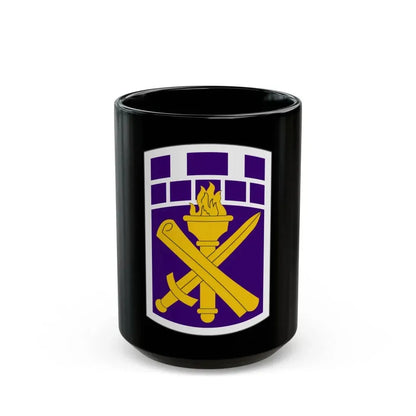351 Civil Affairs Command (U.S. Army) Black Coffee Mug 15oz - Go Mug Yourself
