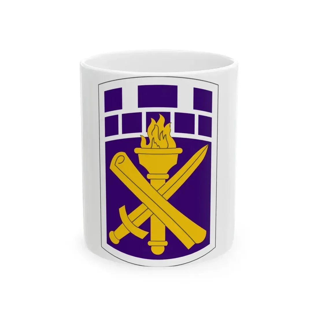 351 Civil Affairs Command (U.S. Army) White Coffee Mug 11oz - Go Mug Yourself