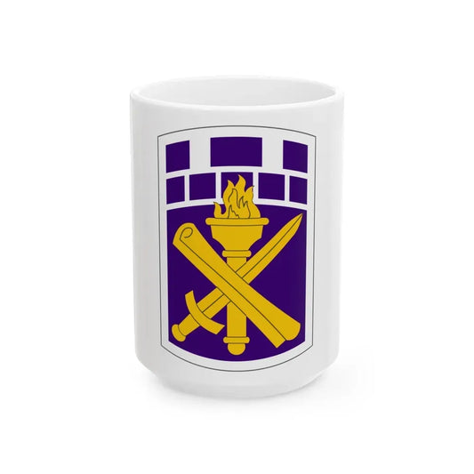 351 Civil Affairs Command (U.S. Army) White Coffee Mug 15oz - Go Mug Yourself
