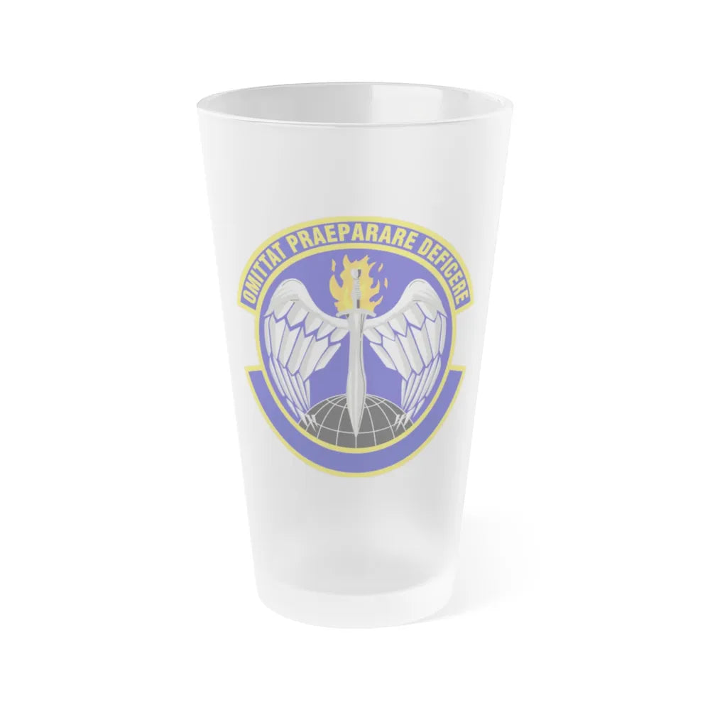 351 Special Warfare Training Squadron AETC (U.S. Air Force) Frosted Pint Glass 16oz-16oz-Frosted-Go Mug Yourself