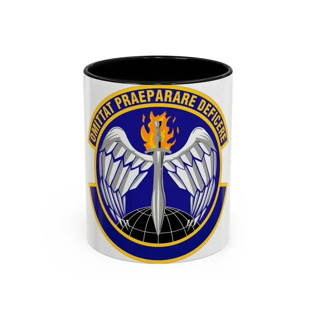 351 Special Warfare Training Squadron AETC (U.S. Air Force) Accent Coffee Mug 11oz Black - Go Mug Yourself