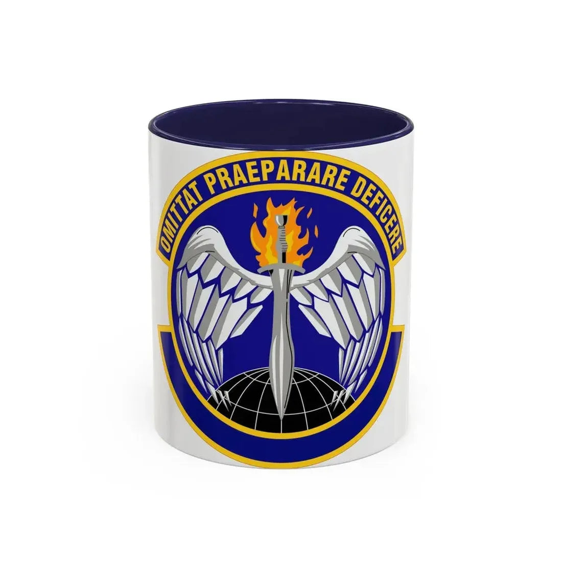 351 Special Warfare Training Squadron AETC (U.S. Air Force) Accent Coffee Mug 11oz Navy - Go Mug Yourself