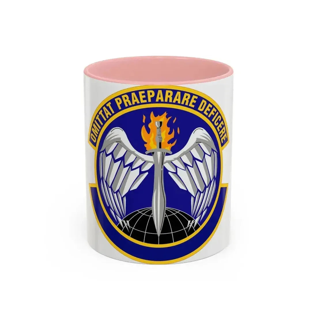 351 Special Warfare Training Squadron AETC (U.S. Air Force) Accent Coffee Mug 11oz Pink - Go Mug Yourself
