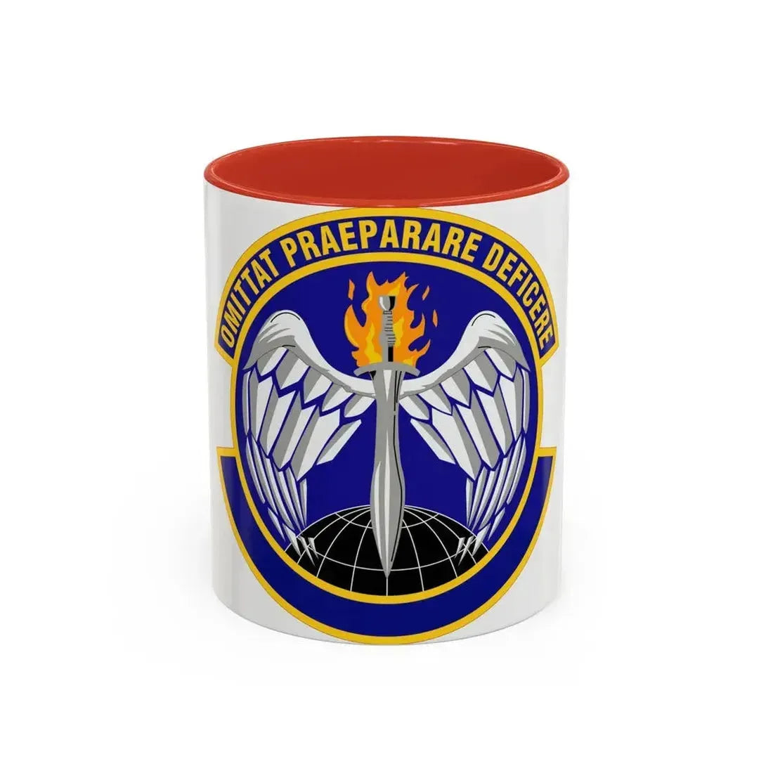 351 Special Warfare Training Squadron AETC (U.S. Air Force) Accent Coffee Mug 11oz Red - Go Mug Yourself