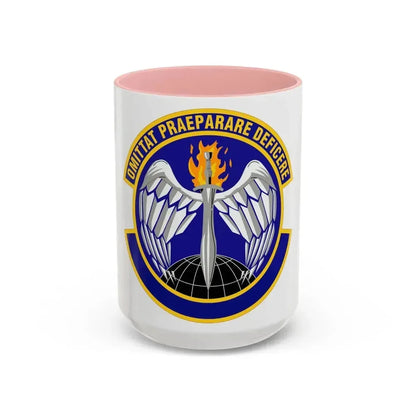 351 Special Warfare Training Squadron AETC (U.S. Air Force) Accent Coffee Mug 15oz Pink - Go Mug Yourself