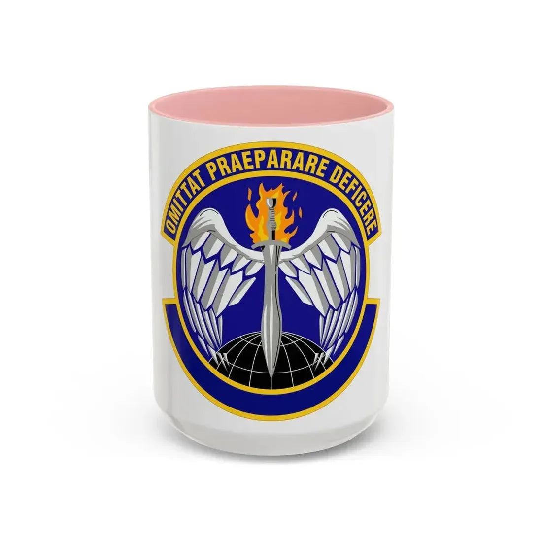 351 Special Warfare Training Squadron AETC (U.S. Air Force) Accent Coffee Mug 15oz Pink - Go Mug Yourself