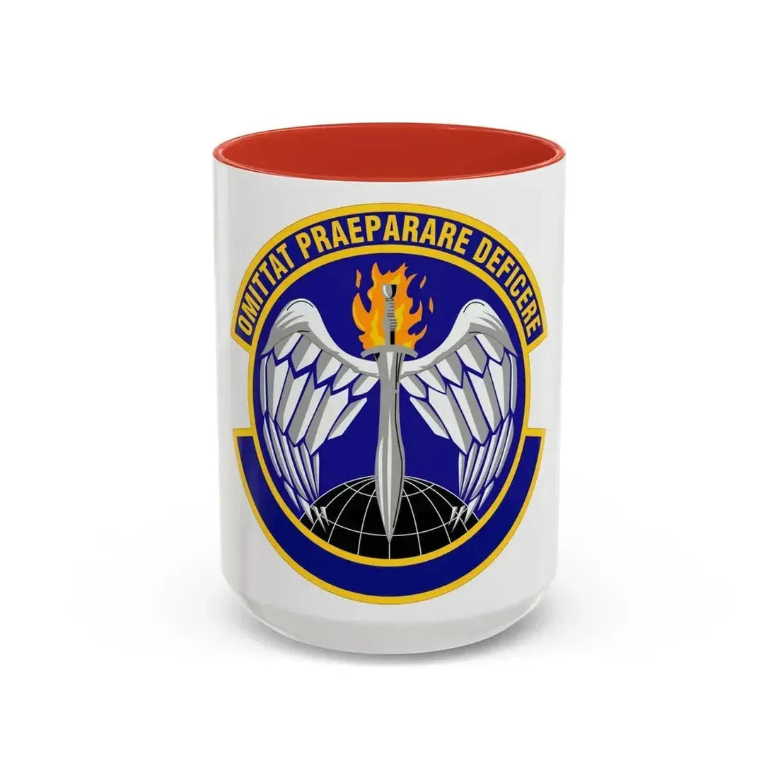 351 Special Warfare Training Squadron AETC (U.S. Air Force) Accent Coffee Mug 15oz Red - Go Mug Yourself