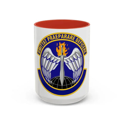 351 Special Warfare Training Squadron AETC (U.S. Air Force) Accent Coffee Mug 15oz Red - Go Mug Yourself