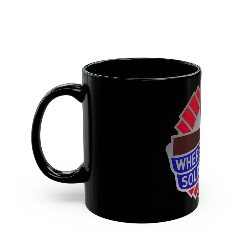 351 Surgical Hospital (U.S. Army) Black Coffee Mug-Go Mug Yourself