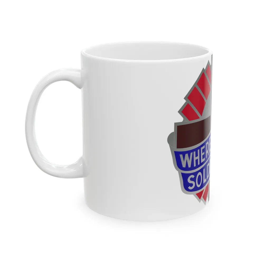 351 Surgical Hospital (U.S. Army) White Coffee Mug-Go Mug Yourself