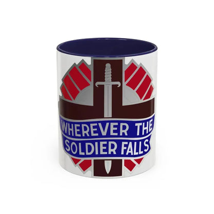 351 Surgical Hospital (U.S. Army) Accent Coffee Mug 11oz Navy - Go Mug Yourself