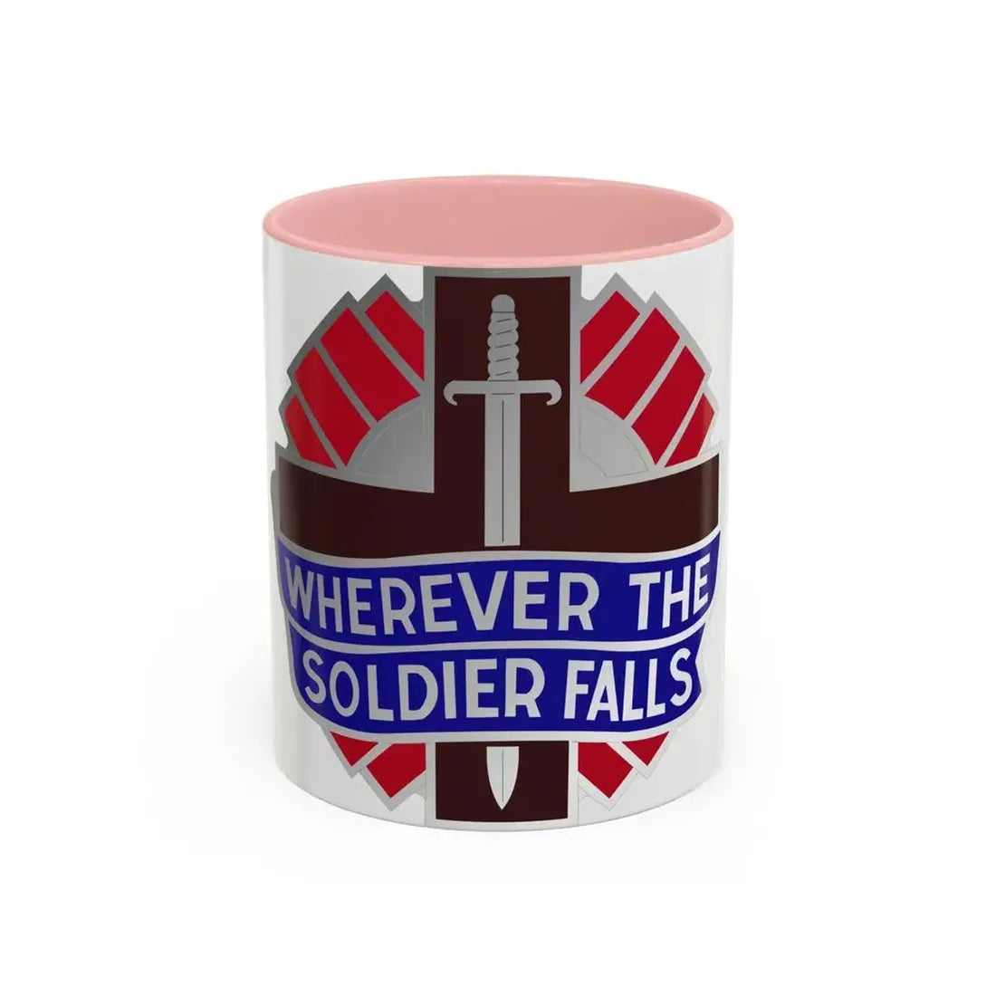 351 Surgical Hospital (U.S. Army) Accent Coffee Mug 11oz Pink - Go Mug Yourself