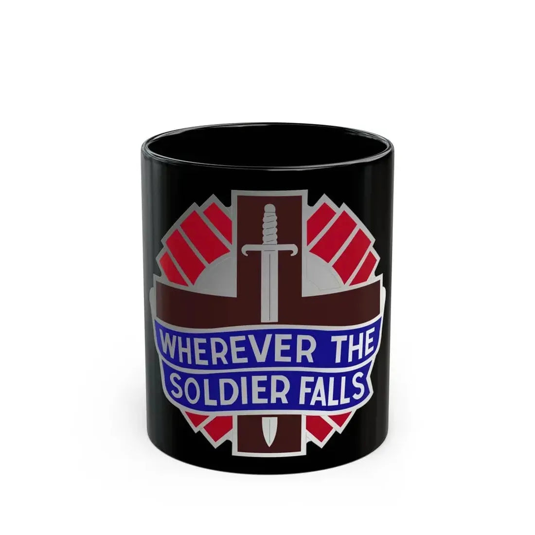 351 Surgical Hospital (U.S. Army) Black Coffee Mug 11oz - Go Mug Yourself