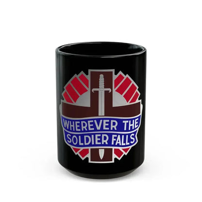 351 Surgical Hospital (U.S. Army) Black Coffee Mug 15oz - Go Mug Yourself