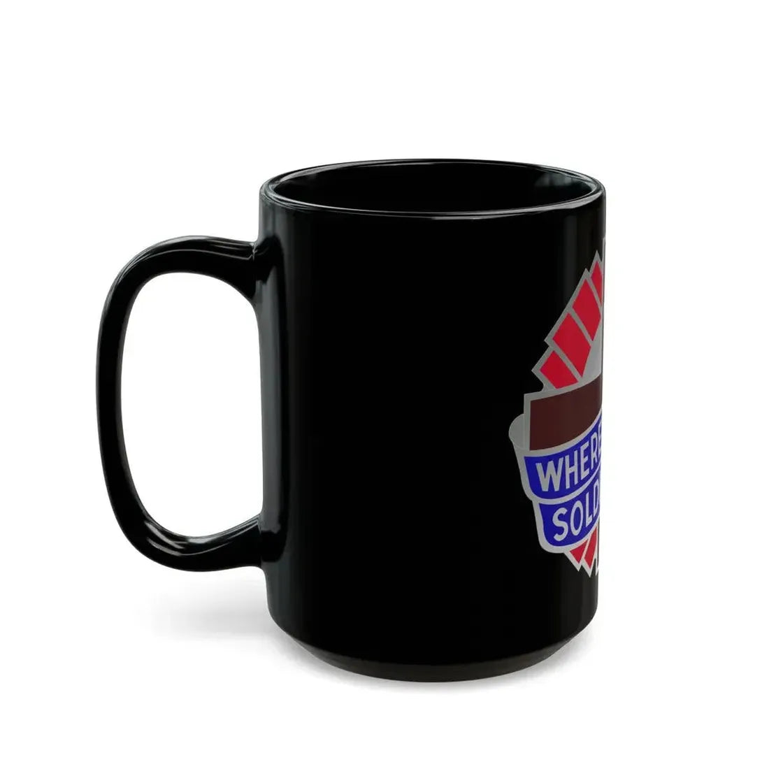 351 Surgical Hospital (U.S. Army) Black Coffee Mug - Go Mug Yourself