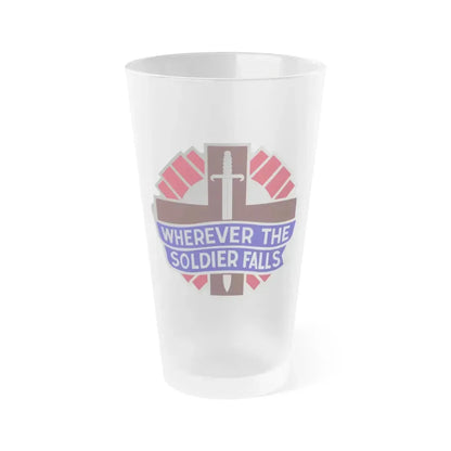 351 Surgical Hospital (U.S. Army) Frosted Pint Glass 16oz Default Title - Go Mug Yourself