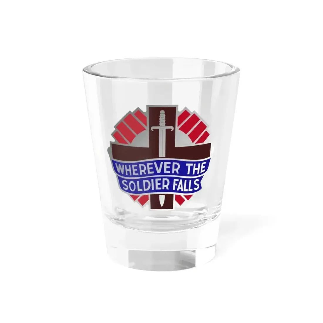 351 Surgical Hospital (U.S. Army) Shot Glass 1.5oz 1.5oz - Go Mug Yourself