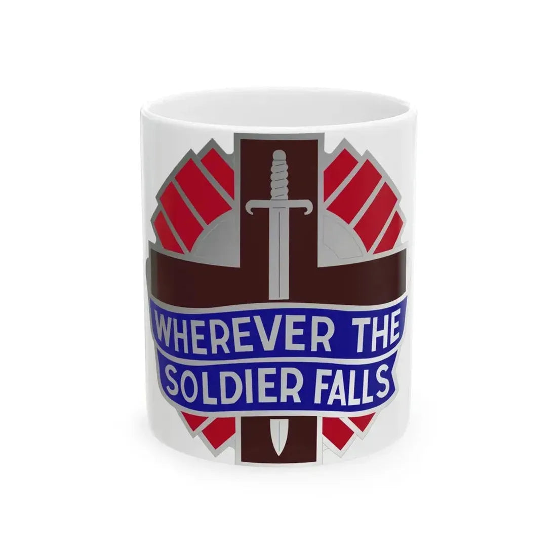 351 Surgical Hospital (U.S. Army) White Coffee Mug 11oz - Go Mug Yourself