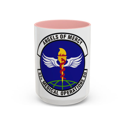 82d Medical Operations Squadron (U.S. Air Force) Accent Coffee Mug