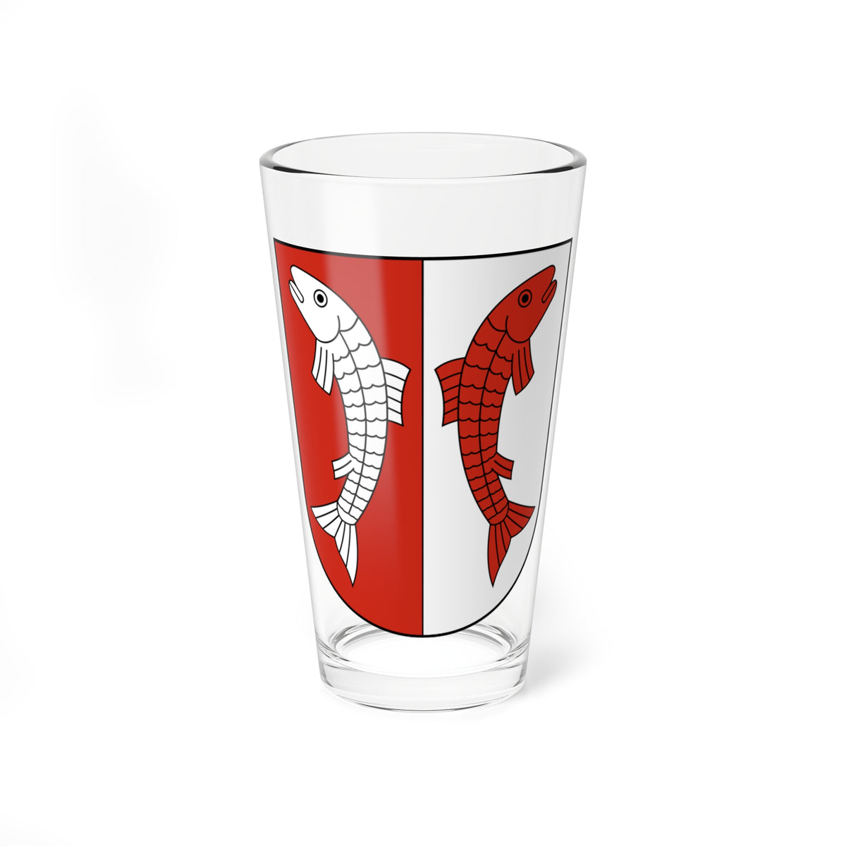 Rodersdorf-blazon (Switzerland) (Coat of Arms) Pint Glass 16oz