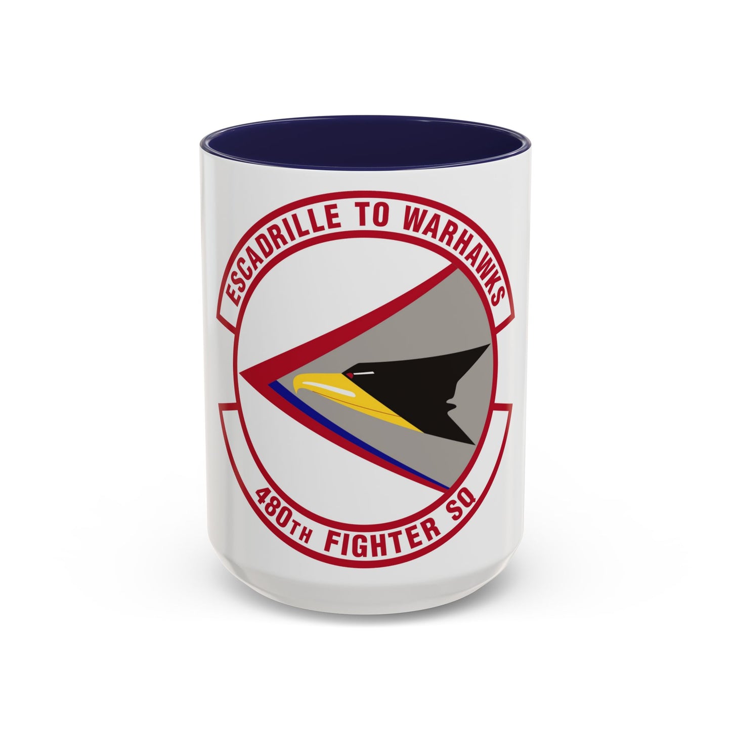 480th Fighter Squadron (U.S. Air Force) Accent Coffee Mug