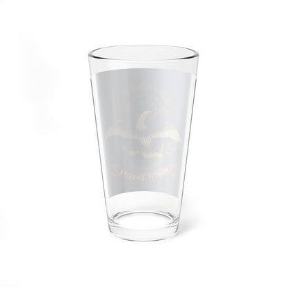 Flag of North Dakota (United States) Pint Glass 16oz