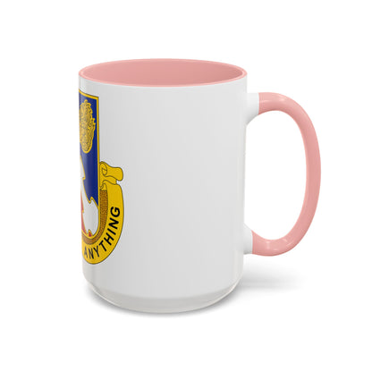 863 Engineer Battalion (U.S. Army) Accent Coffee Mug