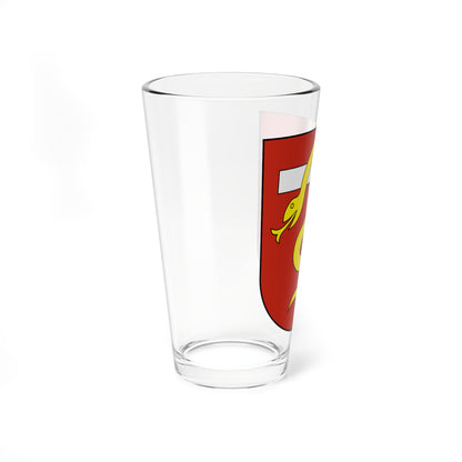 Lachen SZ-blazon (Switzerland) (Coat of Arms) Pint Glass 16oz