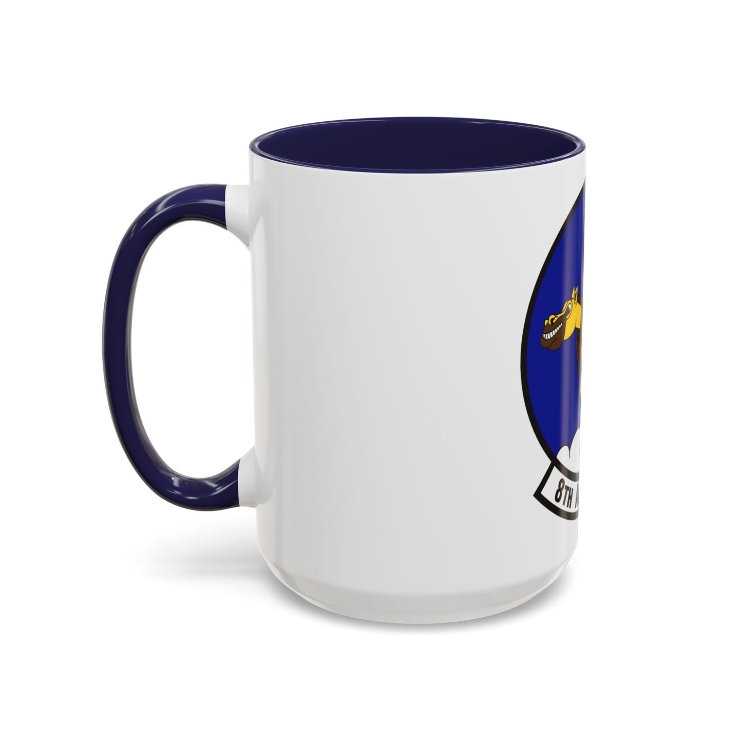 8th Airlift Squadron (U.S. Air Force) Accent Coffee Mug