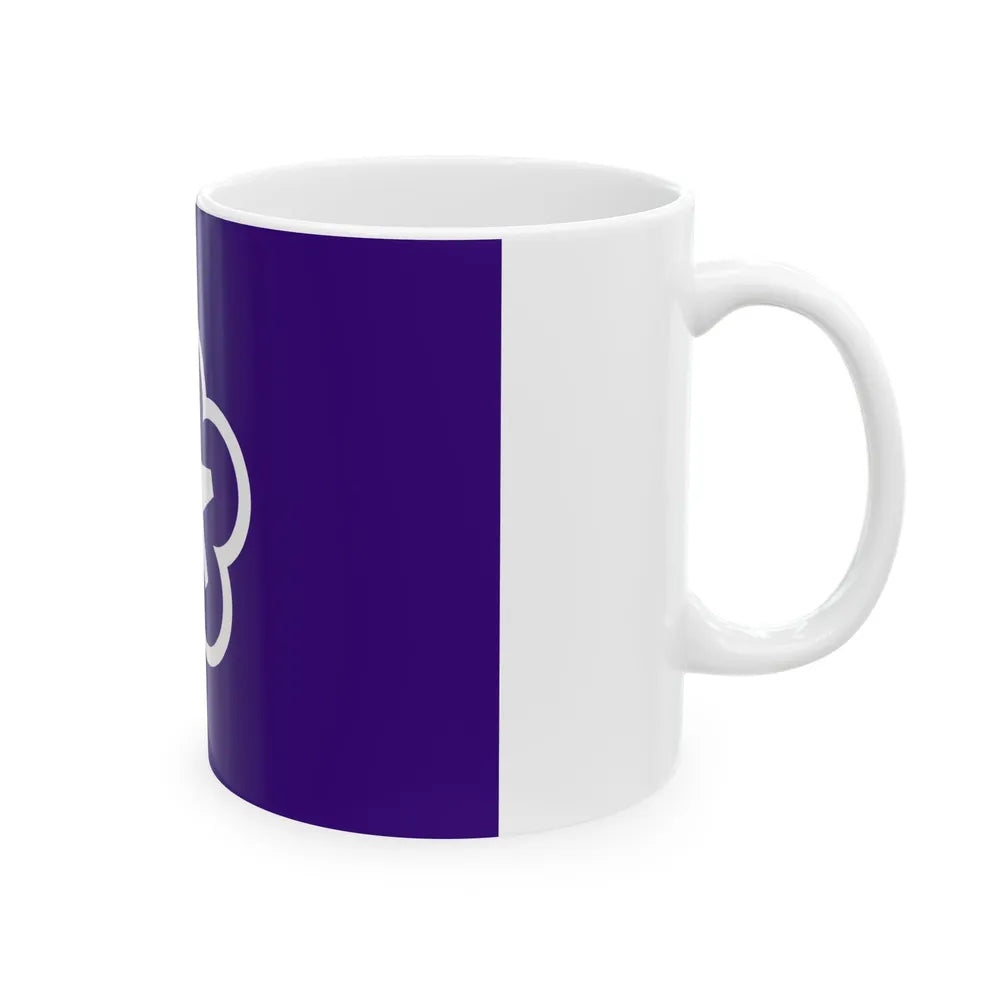 Flag of Kitakyushu Fukuoka Japan - White Coffee Mug-Go Mug Yourself