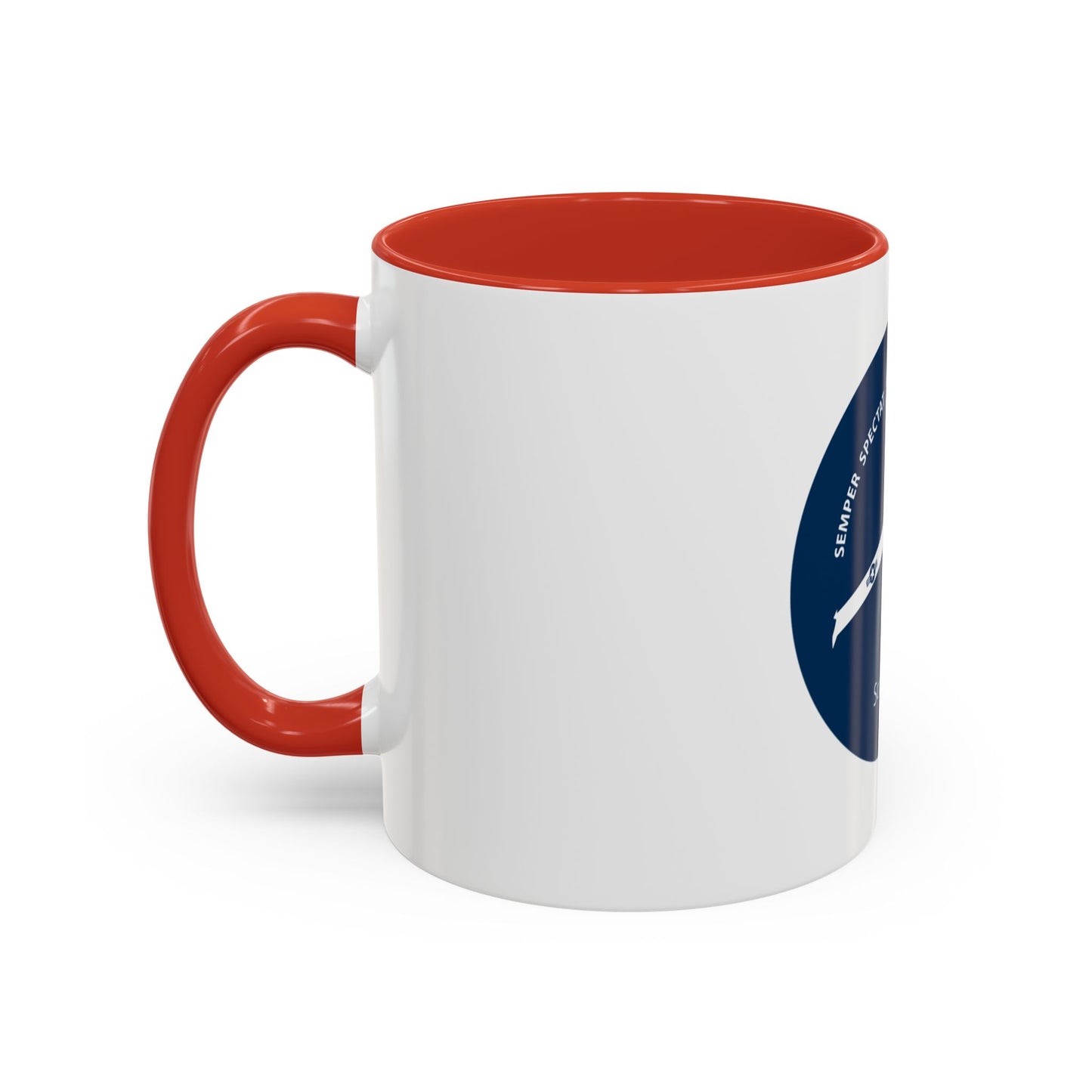 USCG Scan Eagle (U.S. Coast Guard) Accent Coffee Mug